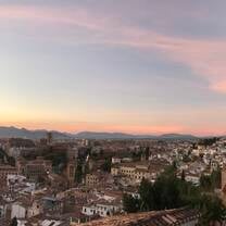 Skyline view of Granada