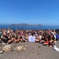 Santorini Volcano hike