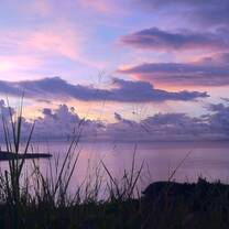 Sunset in Fiji