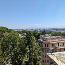 View from American University in Rome