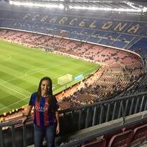 Barcelona soccer game
