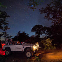 Safari vehicle night
