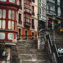 Stairs in Bilbao
