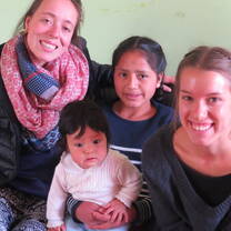 Teenage Mothers and volunteers who participate in the Teenage mother project