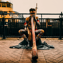 Indigenous Didgeridoo Player in Sydney