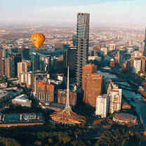 City Drone Shot