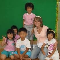 Becca Teacher and class