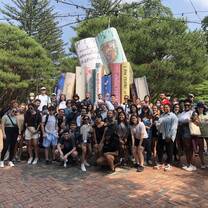 interns at Nami Island