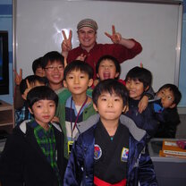 Mike Teacher and class