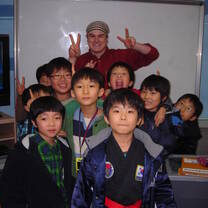 Mike Teacher and class