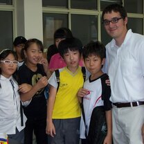 Sean Teacher and class