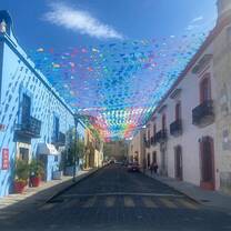 Volunteer in Oaxaca Mexico exploring local markets and interacting with artisans