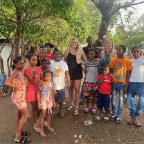 The 4North Project Volunteer with Community
