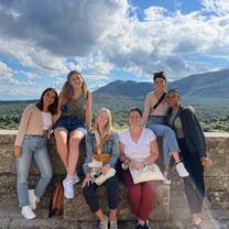CIEE Teach in Spain teachers and friends on outing together