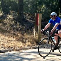 On the bike in Montnegre y Corredor