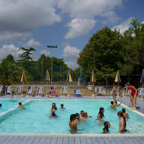 Children in the pool