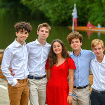 Students at Oxford College graduation