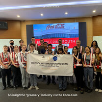 An insightful “greenery” industry visit to Coca-Cola