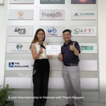 A cost-free internship in Vietnam with Thanh Nguyen