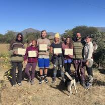 Graduates from the course