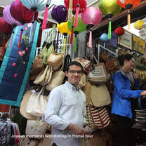 Joyous moments wandering in Hanoi tour