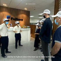 A field trip to Fujikura about the most up-to-date technology