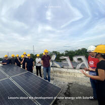 Lessons about the development of solar energy with SolarBK