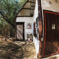Bathroom at the Marae Cabin