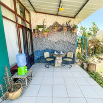 Outside area at the Smurf House