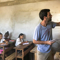 teacher in class