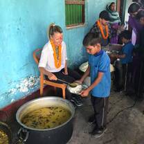 Volunteer platting 
