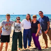 Group photo t Goa beach