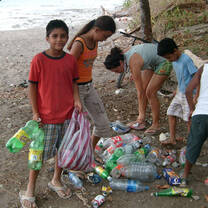 beach cleaning