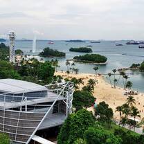Singapore beach and green spaces