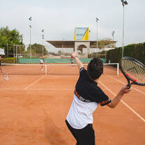 PLAYING TENNIS AT IBERIAN CAMPS 1