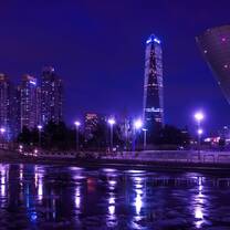 The Yonsei International Campus is located in Songdo, Incheon, often referred to as the "city of the future" (photo by Robert Koehler)