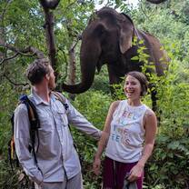 Volunteering at the elephant sanctuary in Cambodia