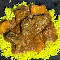 Traditional meal in Senegal served in the Sine Saloum delta Ecolodge.