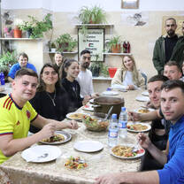 Food at the center
