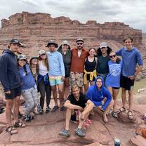ARCC Group enjoying canyon landscapes