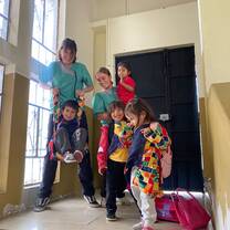 volunteering with children