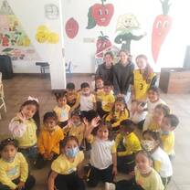 children in a project from Fundación VASE 