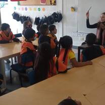 volunteering with children