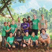 Raleigh international group of volunteers