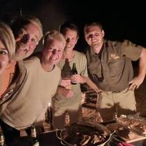 Volunteers at Bush Braai