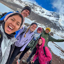 Hiking on Chimborazo Volcano