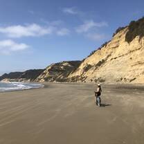 beach low tide