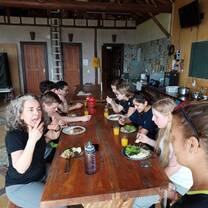 Most of our lunch times are together with some conversation
