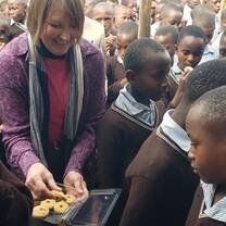 Helping At Amatsiko School 
