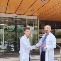 Intern Abroad HQ Medical Intern in Greece shaking hands